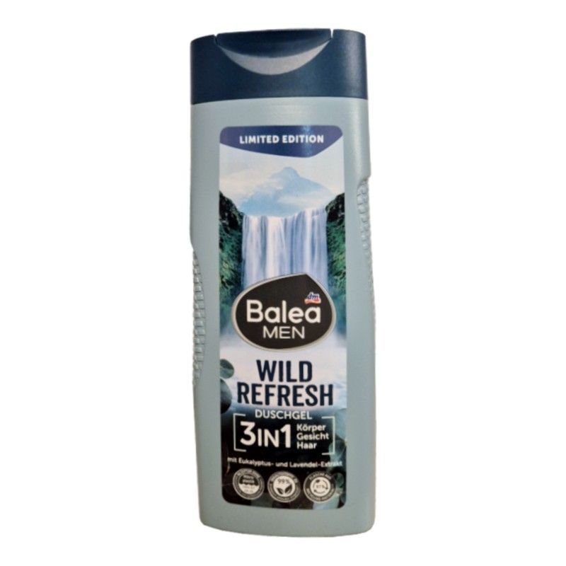 Balea Men Wild Refresh 3in1 żel pod prysznic 300ml