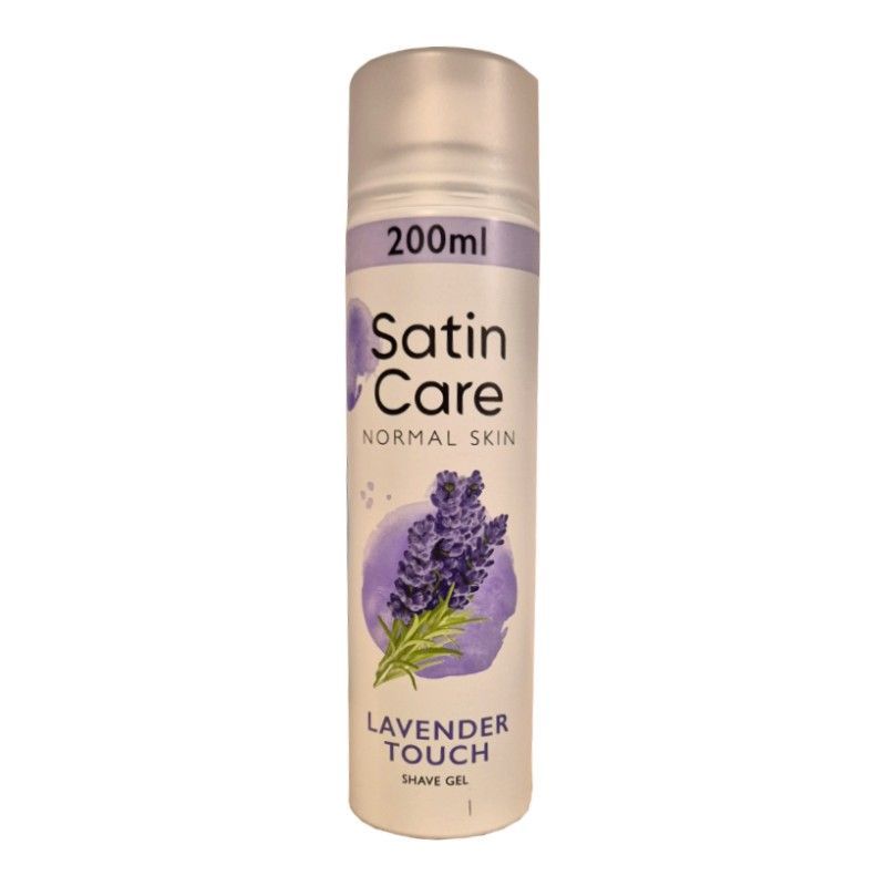 Gillette Satin Care Normal Skin Lavender żel do golenia 200ml