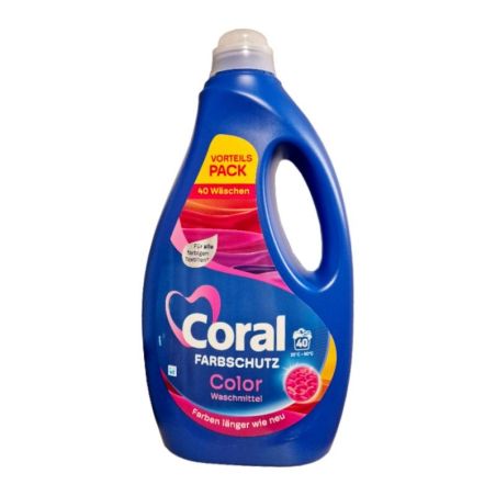 Coral Farbschutz Color płyn do prania 40p 2L