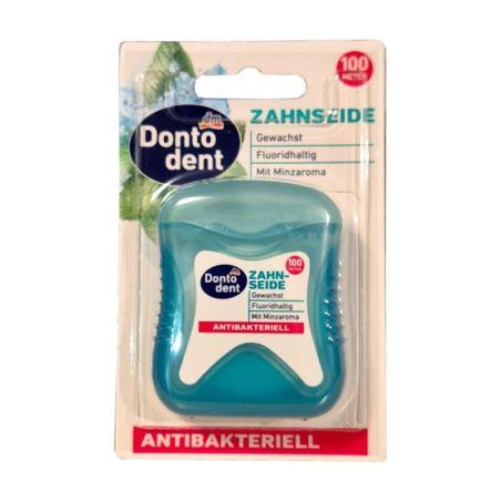 Dontodent Zahnseide nić dentystyczna antybakteryjna 100m