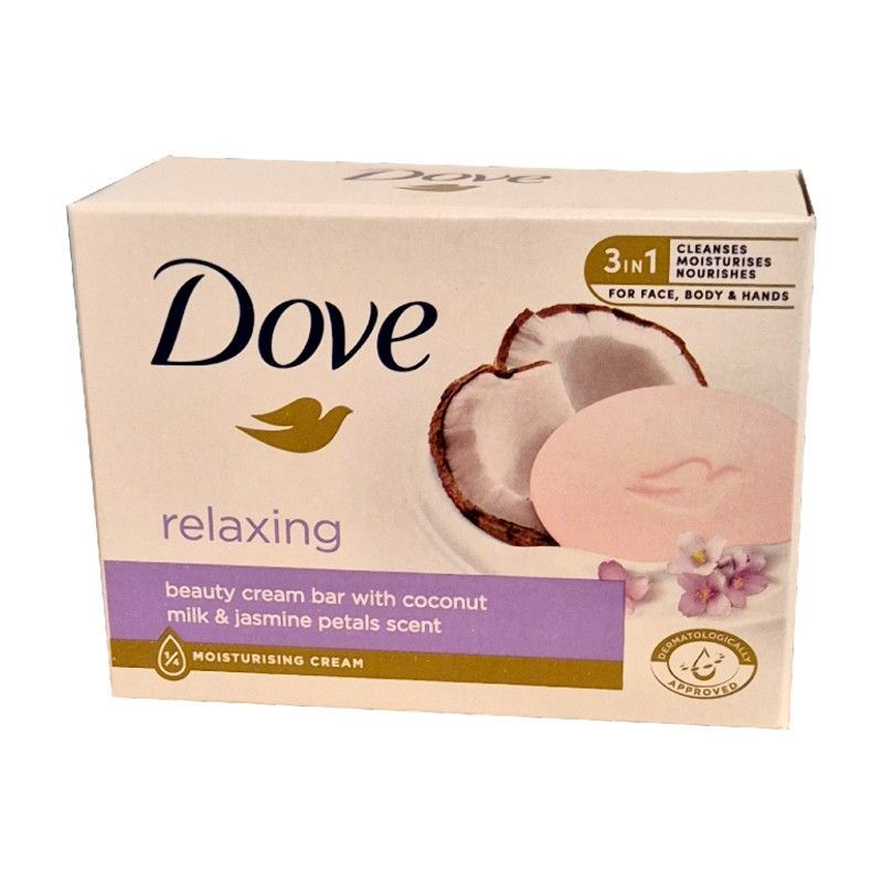 Dove Relaxing coconut & jasmine mydło kostka 90g