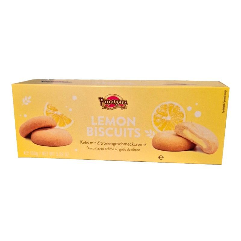 Papagena Lemon Biscuits ciastka cytrynowe 150g