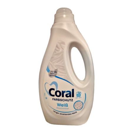 Coral Farbschutz Weiss płyn do prania białego 1,15L