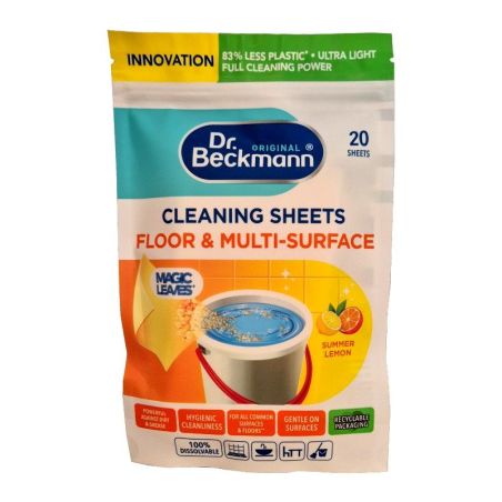 Dr.Beckmann Cleaning Sheets Summer Lemon listki 20szt
