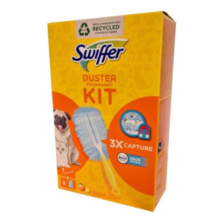 Swiffer Duster Kit Odor Zestaw miotełka do kurzu +3 wkłady