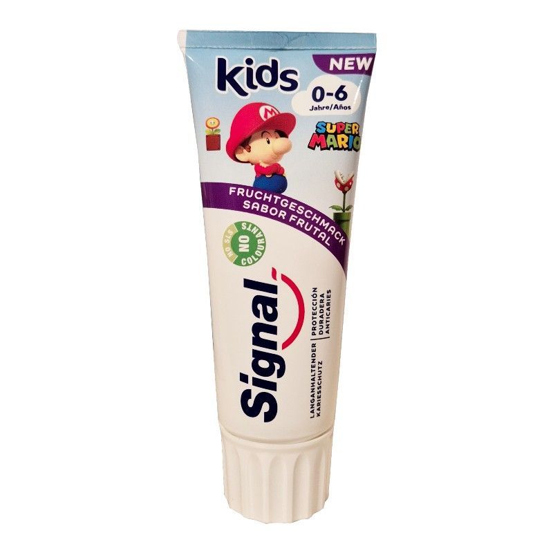 Signal Kids 0-6 Super Mario pasta do zębów dla dzieci 75ml