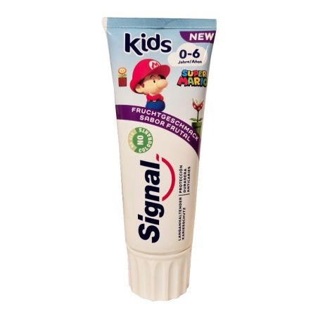 Signal Kids 0-6 Super Mario pasta do zębów dla dzieci 75ml