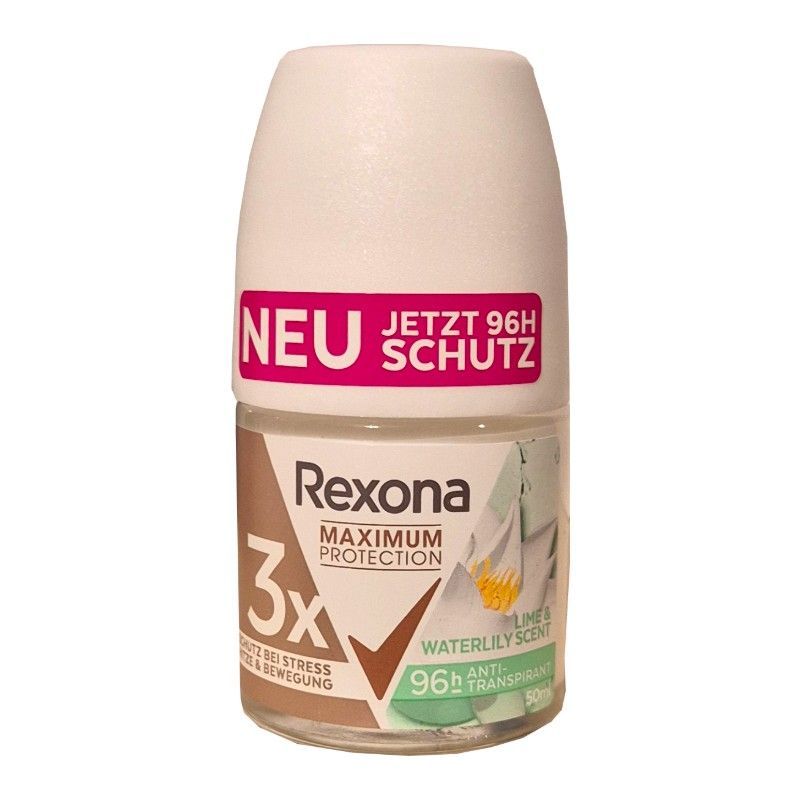 Rexona Maximum Lime & Waterlily antyperspirant roll on 50ml