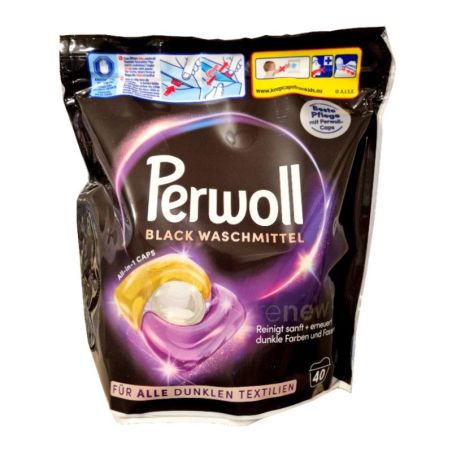 Perwoll Renew Black All-in-1 kapsułki do czarnego 40szt