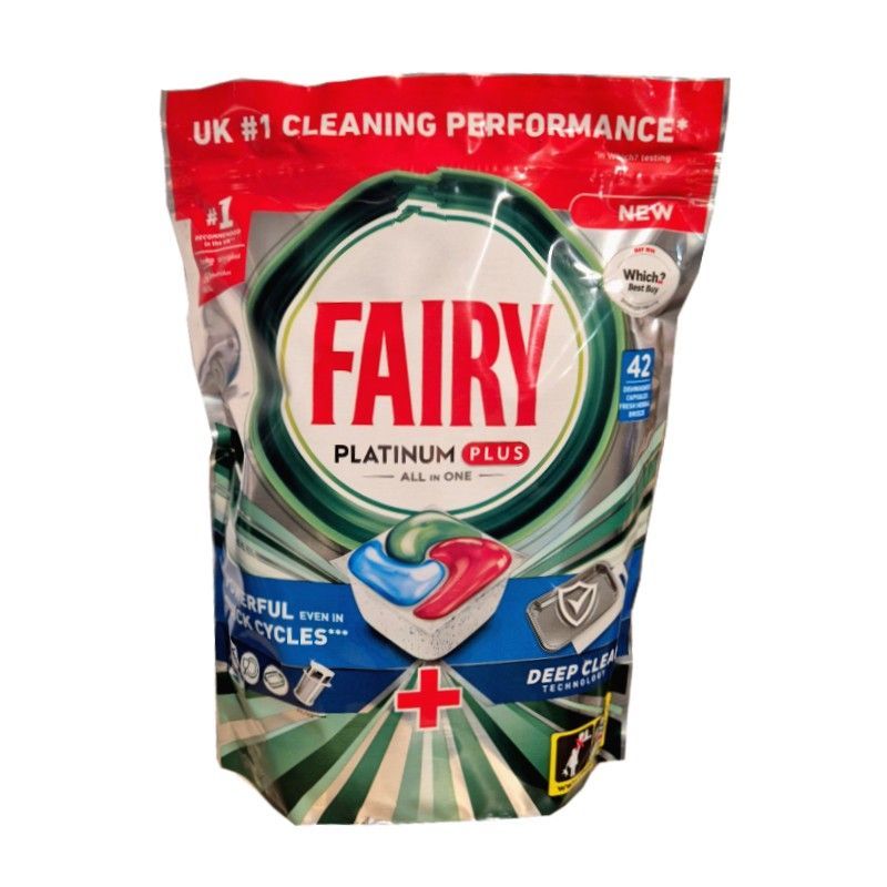 Fairy Platinum Plus All in One kapsułki do zmywarki 42szt