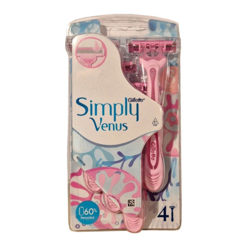 Gillette Simply Venus maszynki do golenia 4szt