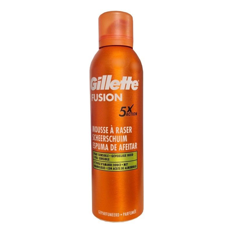 Gillette Fusion 5x Action Sensible pianka do golenia 250ml
