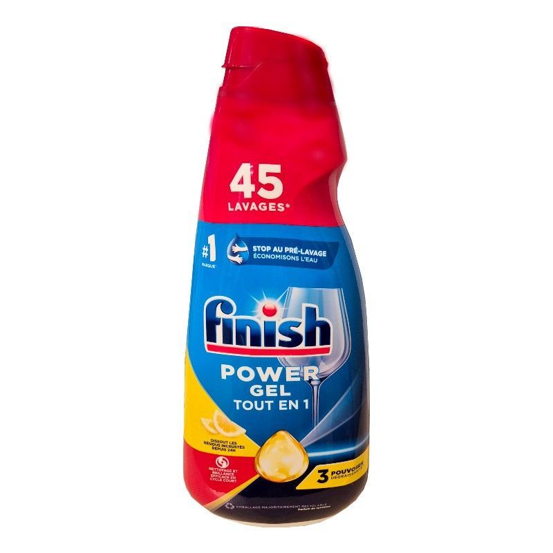 Finish Power Tout en 1 Lemon żel do zmywarki 900ml
