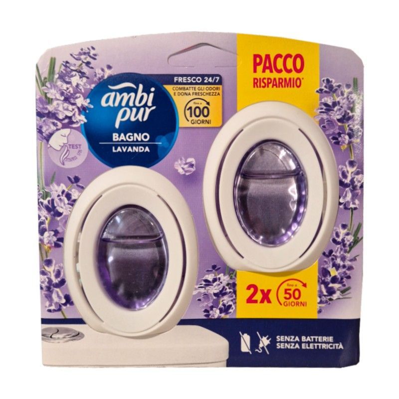 Ambi Pur Bagno Lavanda odświeżacz 2 x 7,5ml