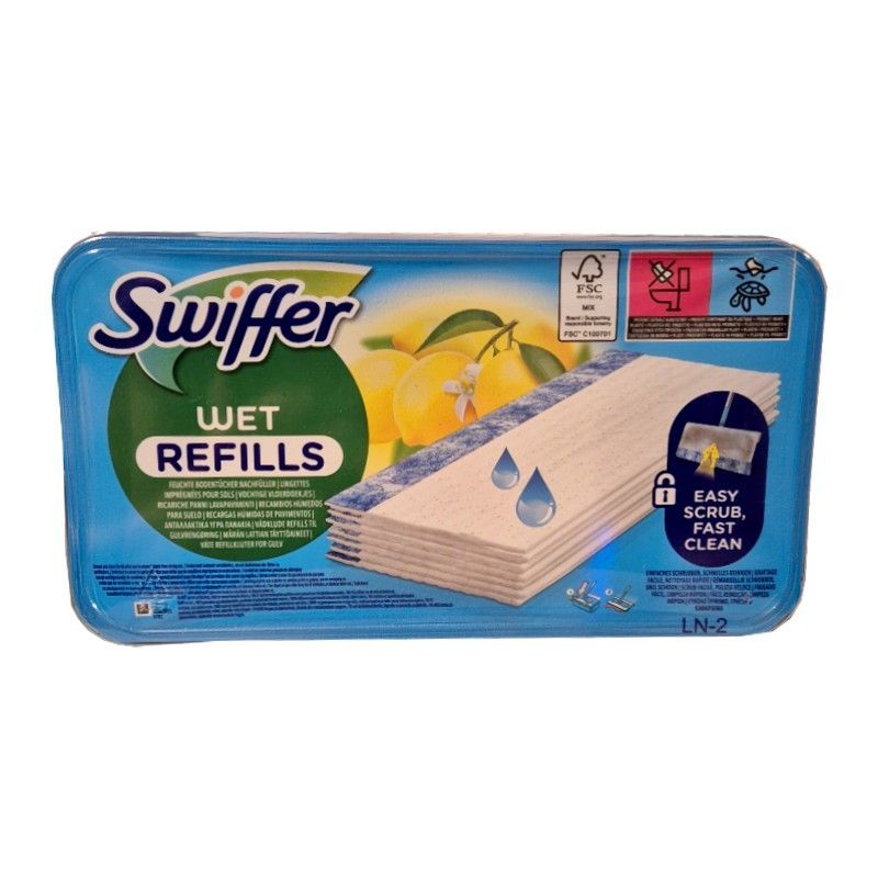 Swiffer Wet Refills mokre ściereczki do mopa Citrus 10szt