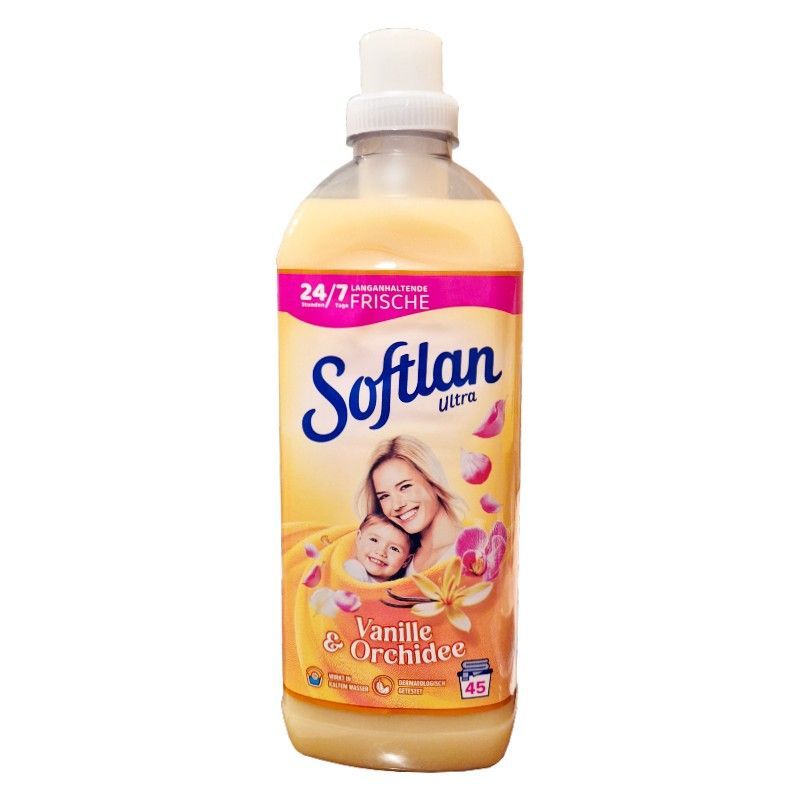 Softlan Ultra Vanille & Orchidee płyn do płukania 45p 1L