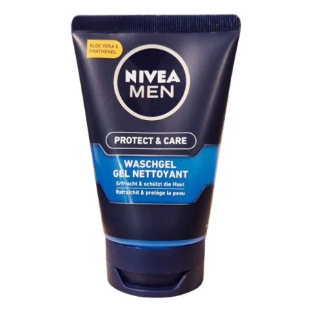 Nivea Men Protect & Care żel do mycia twarzy 100ml