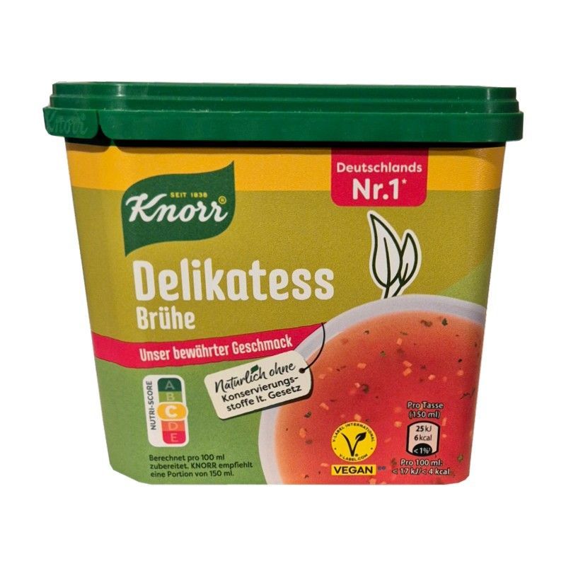 Knorr Delikatess Bruhe bulion w proszku 16 litrów 320g