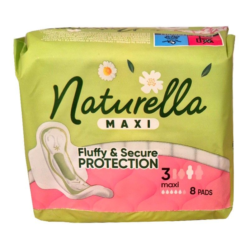 Naturella Maxi Protection podpaski ze skrzydełkami 8szt