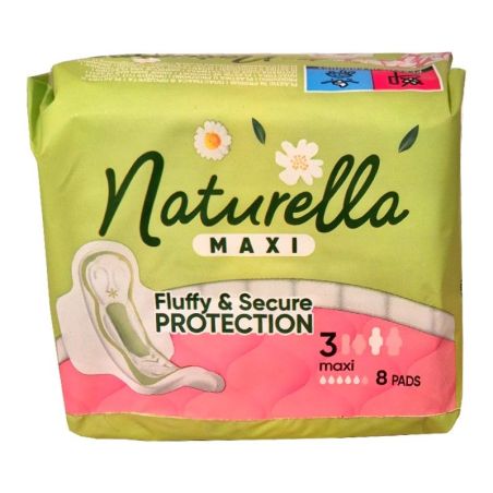 Naturella Maxi Protection podpaski ze skrzydełkami 8szt