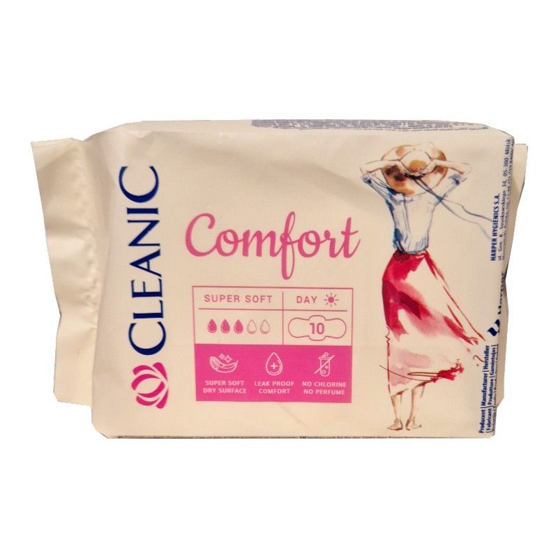 Cleanic Comfort podpaski higieniczne dla kobiet 10szt