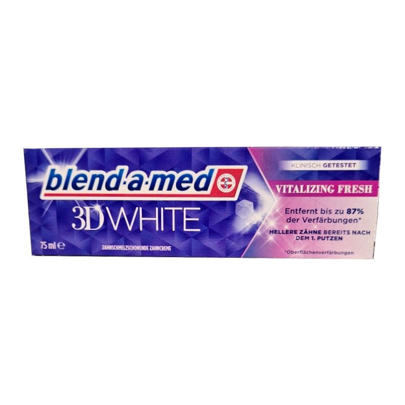 Blend-a-Med 3D White Vitalizing Fresh pasta do zębów 75ml
