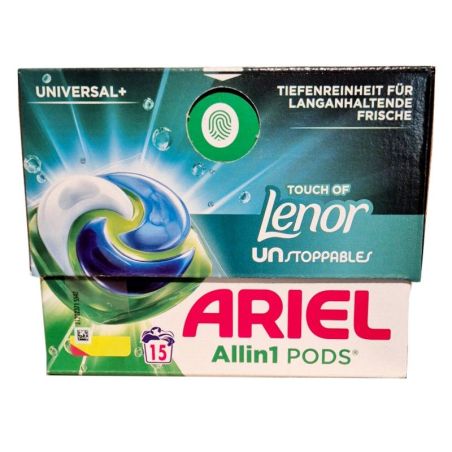Ariel All in 1 Universal+ Touch of Lenor kapsułki 15szt