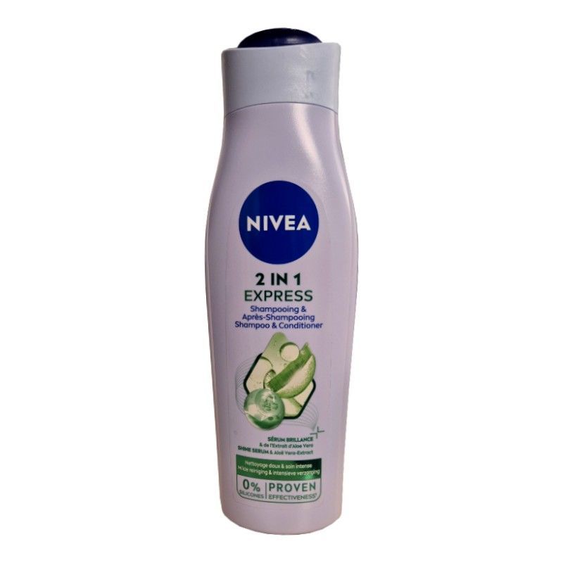 Nivea 2in1 Express szampon i odżywka do włosów 250ml